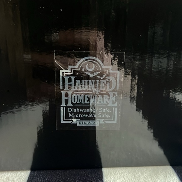 Killstar Black Bat Teacup and Saucer Set (2) NWT - Picture 6 of 8